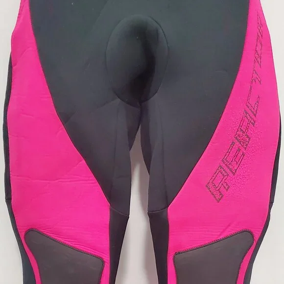(SOLD  on EBay) O'neill Women's REACTOR 3/2mm- Back Zip, Full Wetsuit- Blk&Pink - Picture 16 of 17